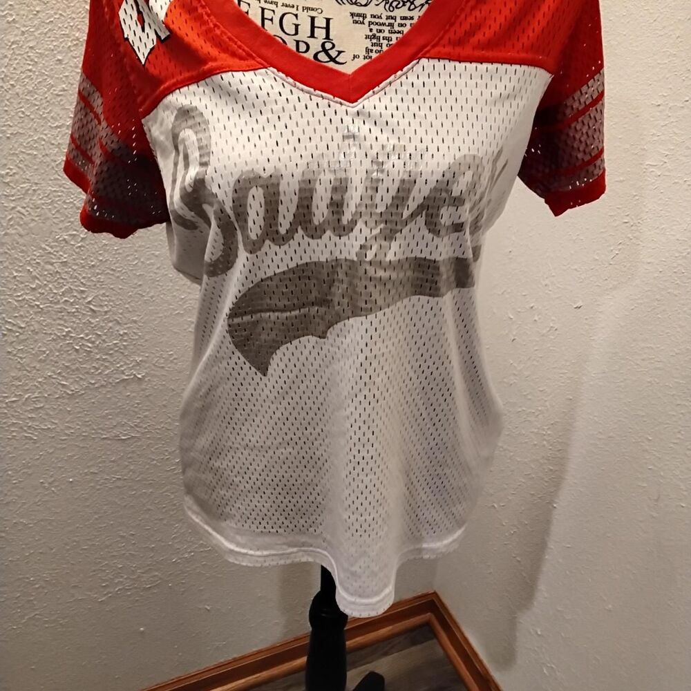 Unbranded Women's White and Red Top